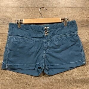 Lee brand Royal blue high waisted cutoff shorts size 10